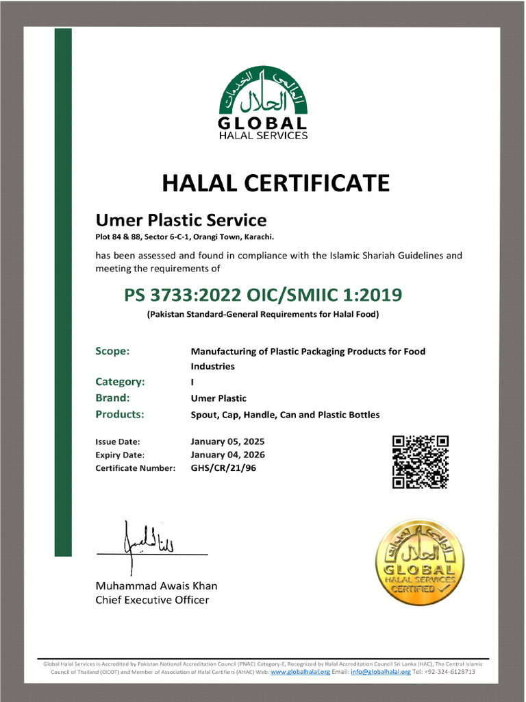 Umer Plasic Services | PDF