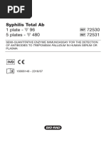 TPHA Test for Syphilis Detection Guide | PDF | Serology | Antibody