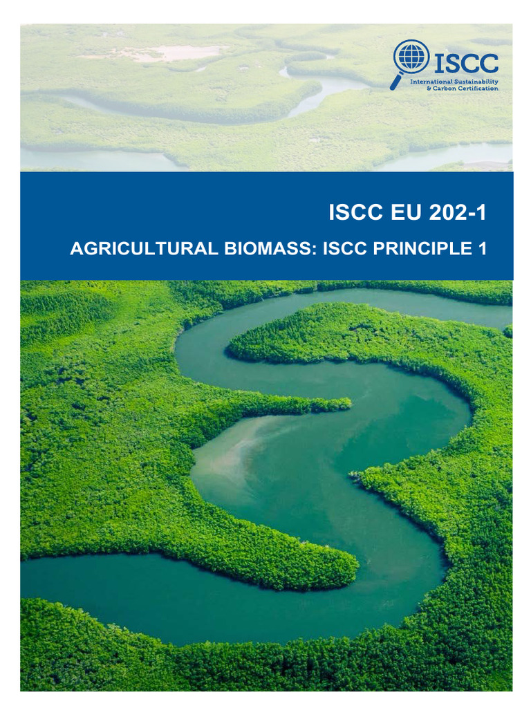 ISCC EU 202-1 Agricultural Biomass Guidelines | PDF | Soil | Forests