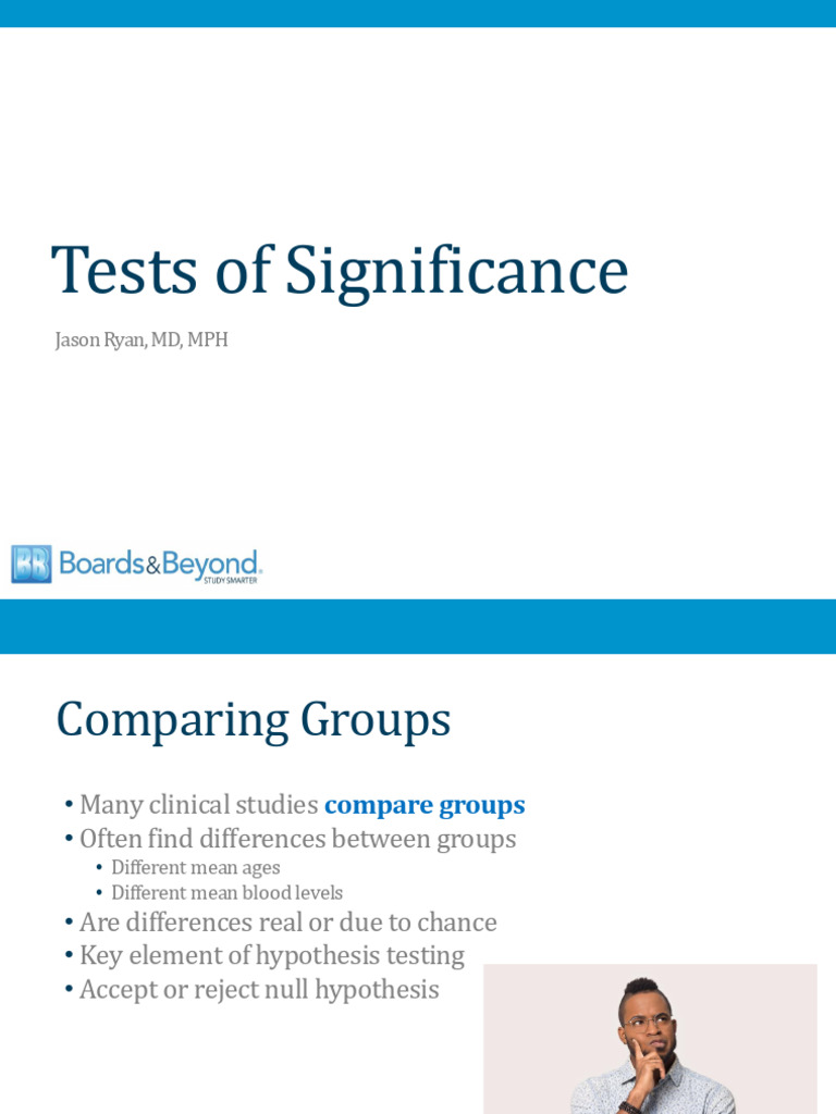 Cm Test of Significance | PDF