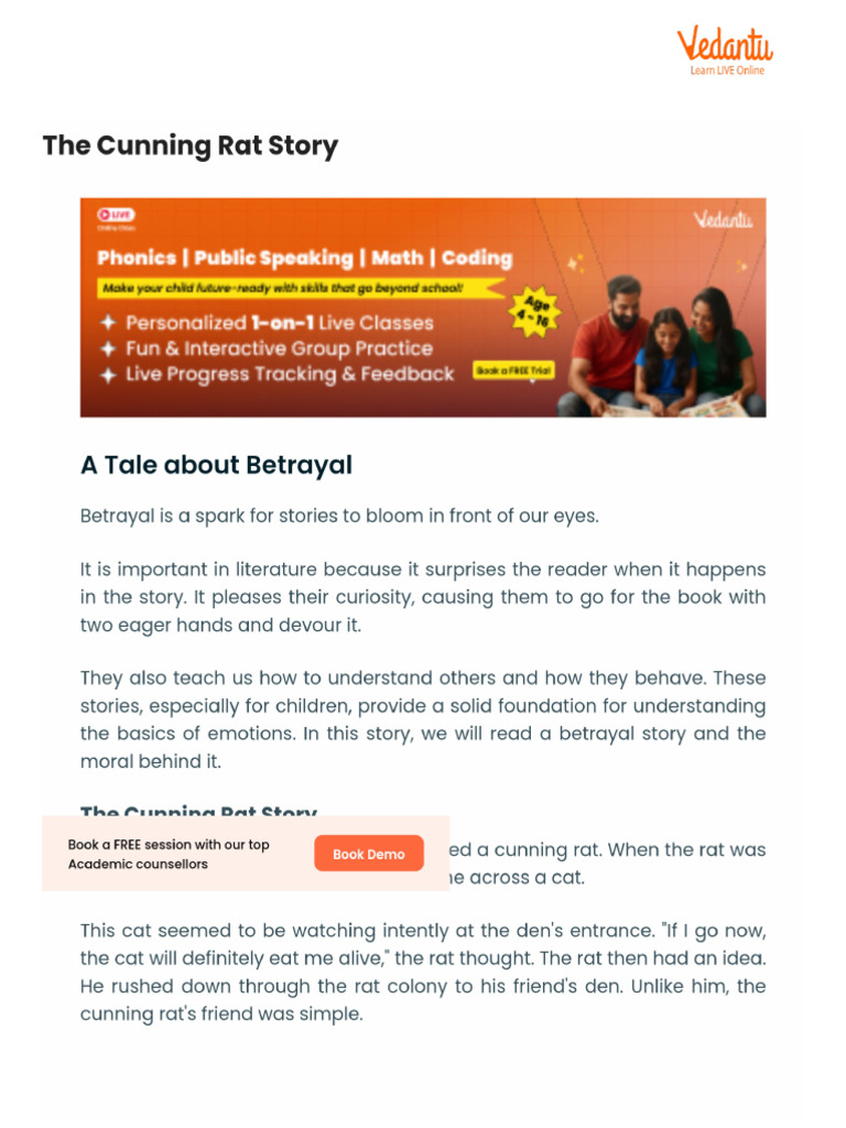 The Cunning Rat Story | PDF