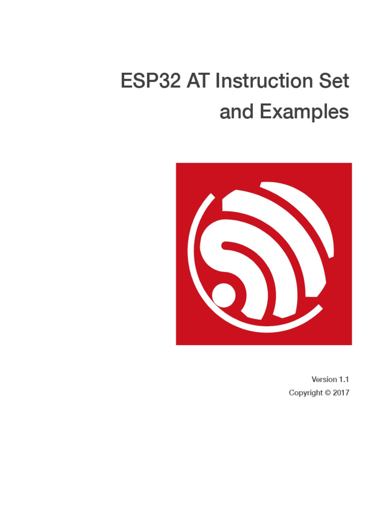 ESP32 AT Command Guide and Examples | PDF | Port (Computer Networking ...