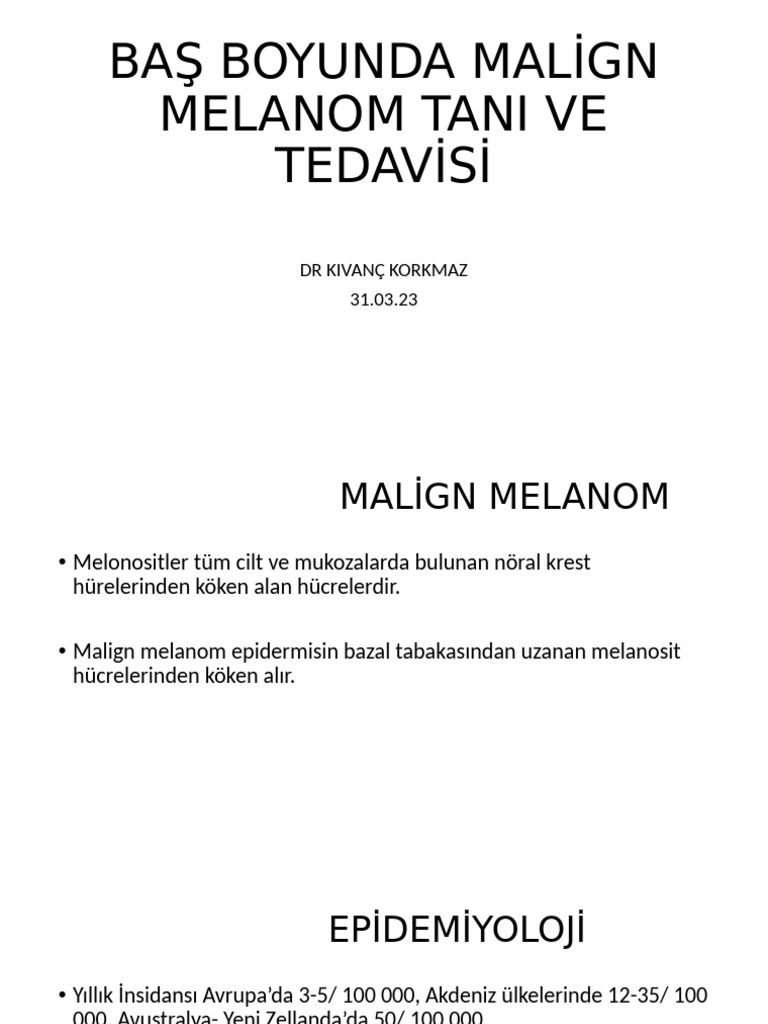 Malign Melanom | PDF