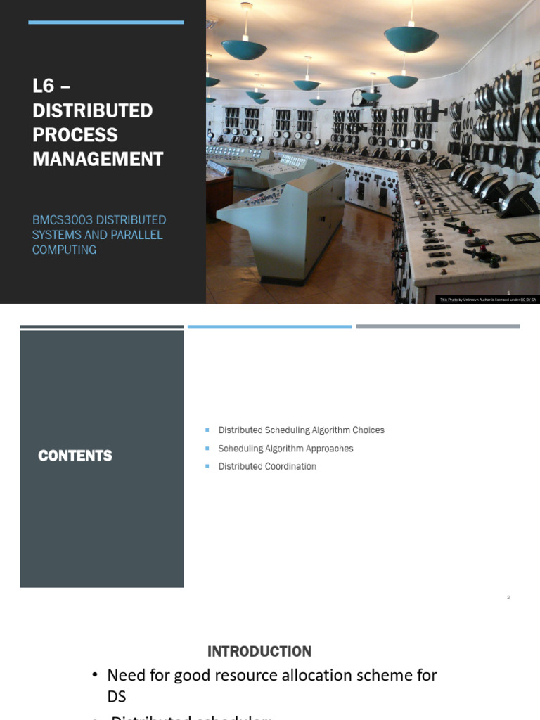 Distributed Process Management Overview | PDF | Load Balancing ...