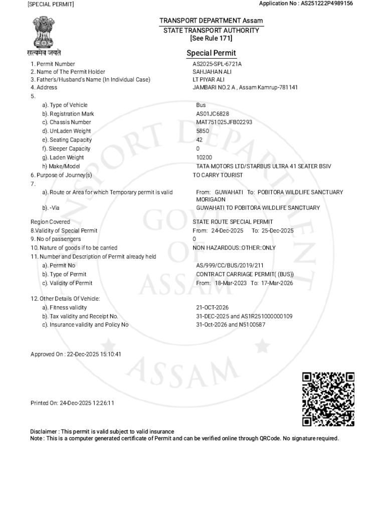 Permits h Jan | PDF | Bus | Vehicles
