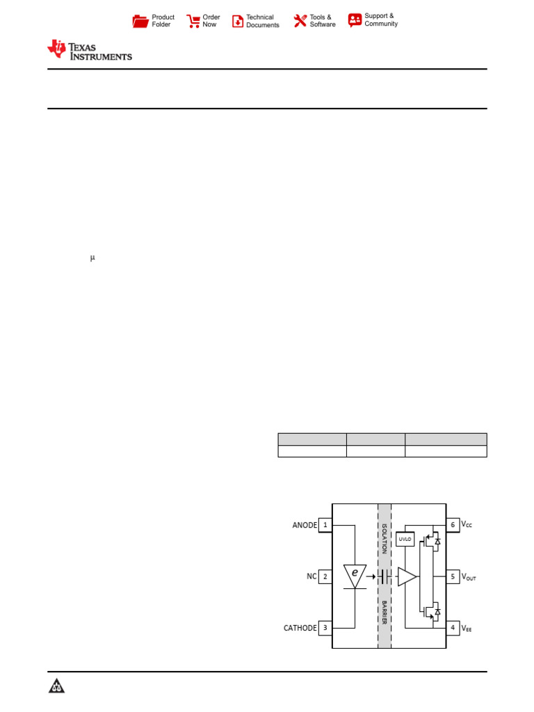 Gate Drive Ucc23513 | PDF | Field Effect Transistor | Insulator ...