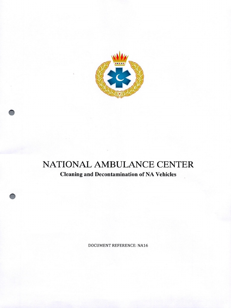 Na16 Cleaning & Decontamination | PDF