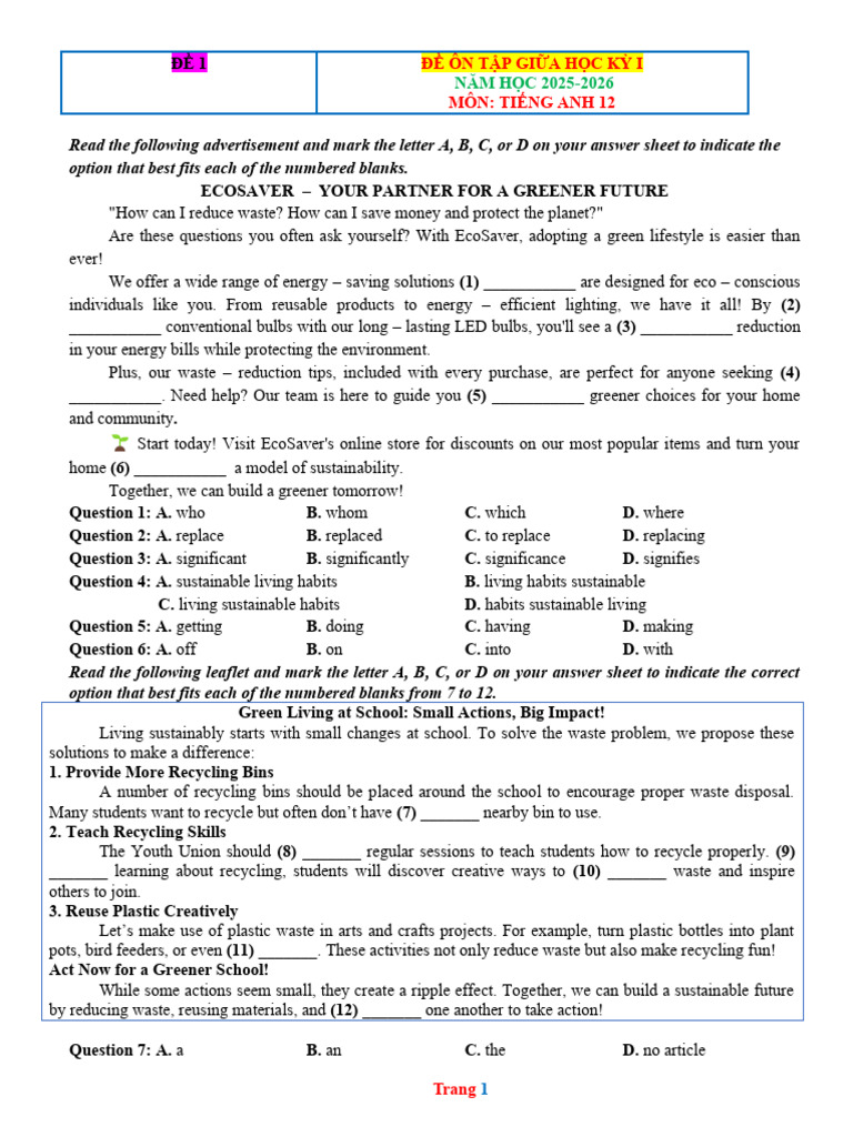 English 12 Midterm Exam Review 2025-2026 | PDF | Electric Vehicle | Car
