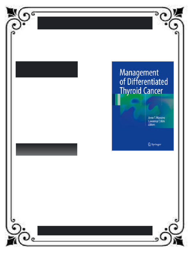 Management of Differentiated Thyroid Cancer 1st Edition Anne T. Mancino ...