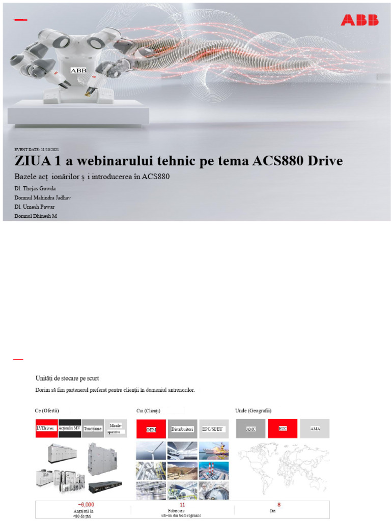 Introducere În ACS880 | PDF