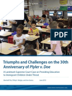 Triumphs and Challenges on the 30th Anniversary of Plyler v. Doe