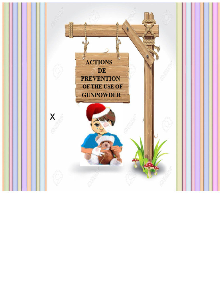 Prevention Actions Against The Use of Gunpowder | PDF | Adolescence | Burn