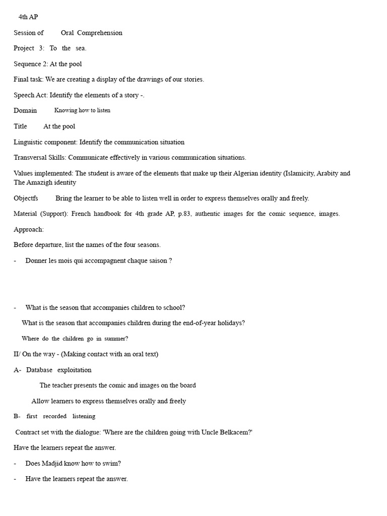 4 AP Project 03 Sequence 02 | PDF | Question | Word