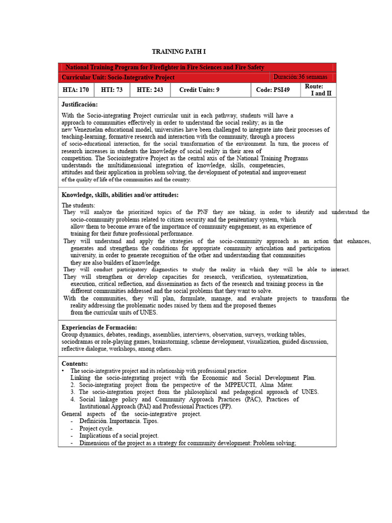 Firefighter Training Path I | PDF | Fires | Combustion
