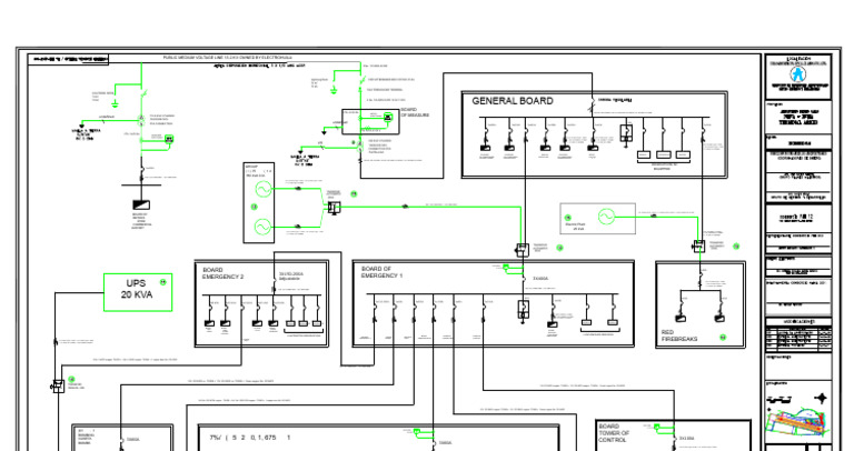02 Single Line Diagram Total PDF | PDF | Electrical Engineering ...