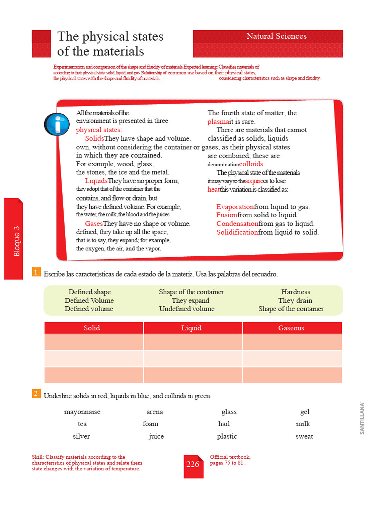 Understanding Physical States of Matter | PDF | Liquids | Gases