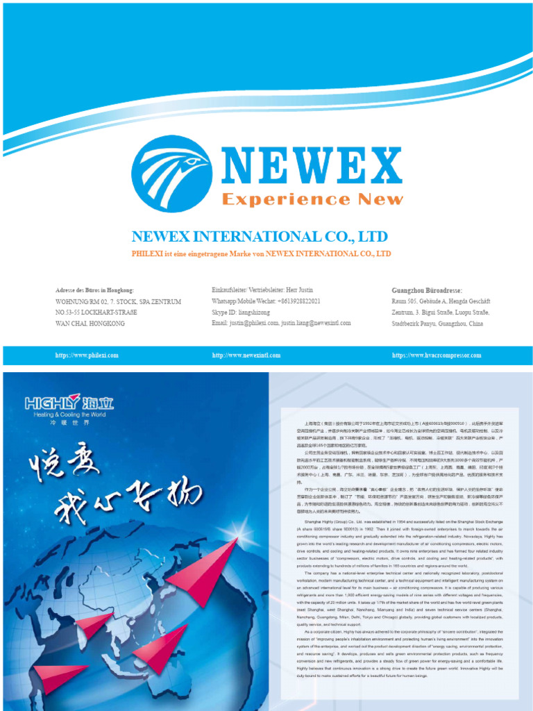 PHILEXI Ist Eine Eingetragene Marke Von NEWEX INTERNATIONAL CO., LTD | PDF