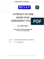 Interactive Web Based Risk Assessment System PDF