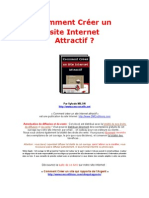 Site internet attractif