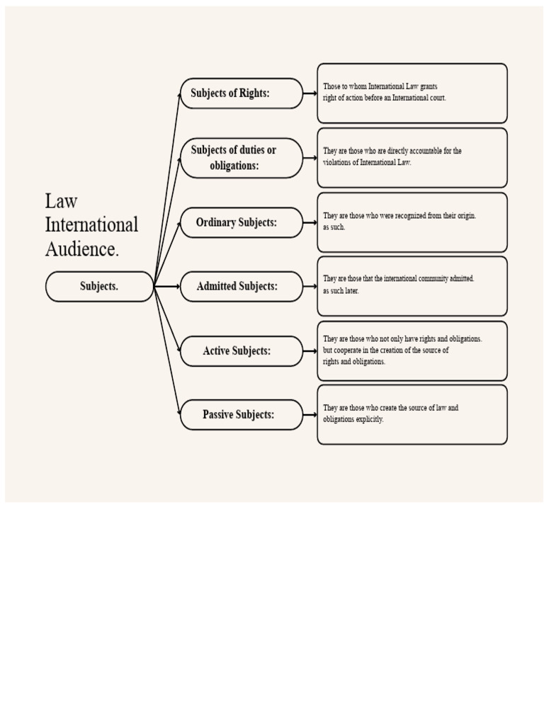 Subjects of International Law Explained | PDF | International Law ...