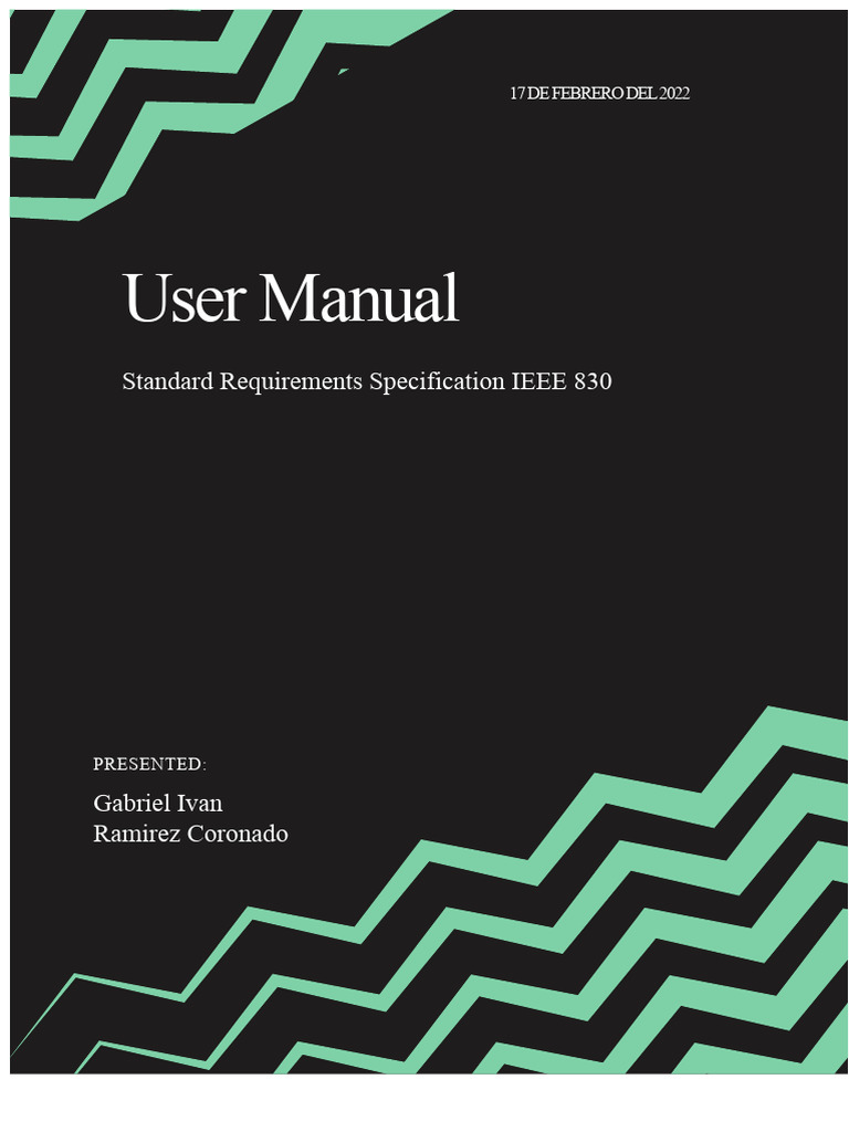 IEEE 830 Software Requirements Guide | PDF | Specification (Technical ...