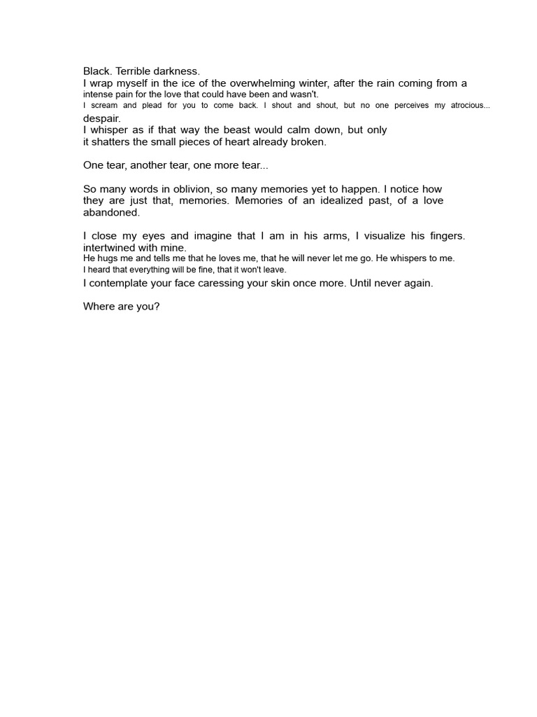A Final "Goodbye" PDF