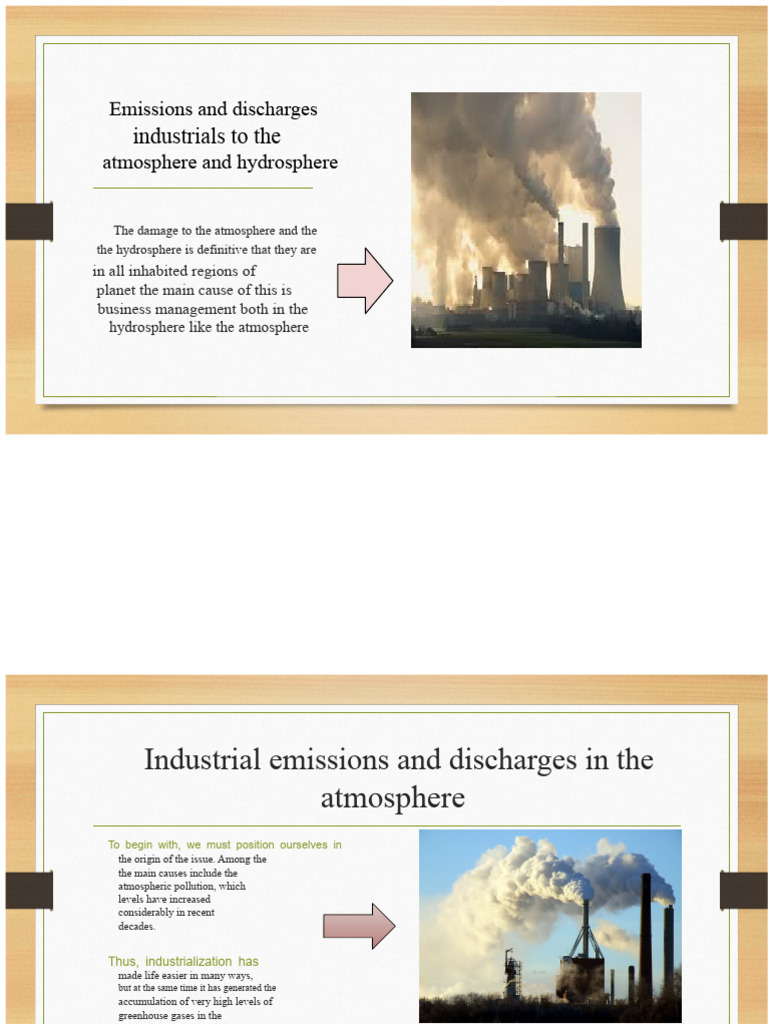 Industrial Emissions Impact on Air and Water | PDF | Pollution | Air ...