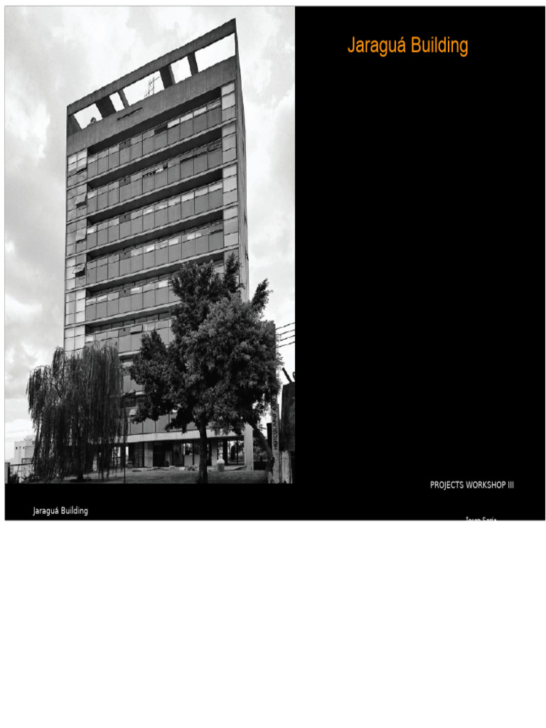 Jaraguá Building: Modern Architecture in São Paulo | PDF | Home ...