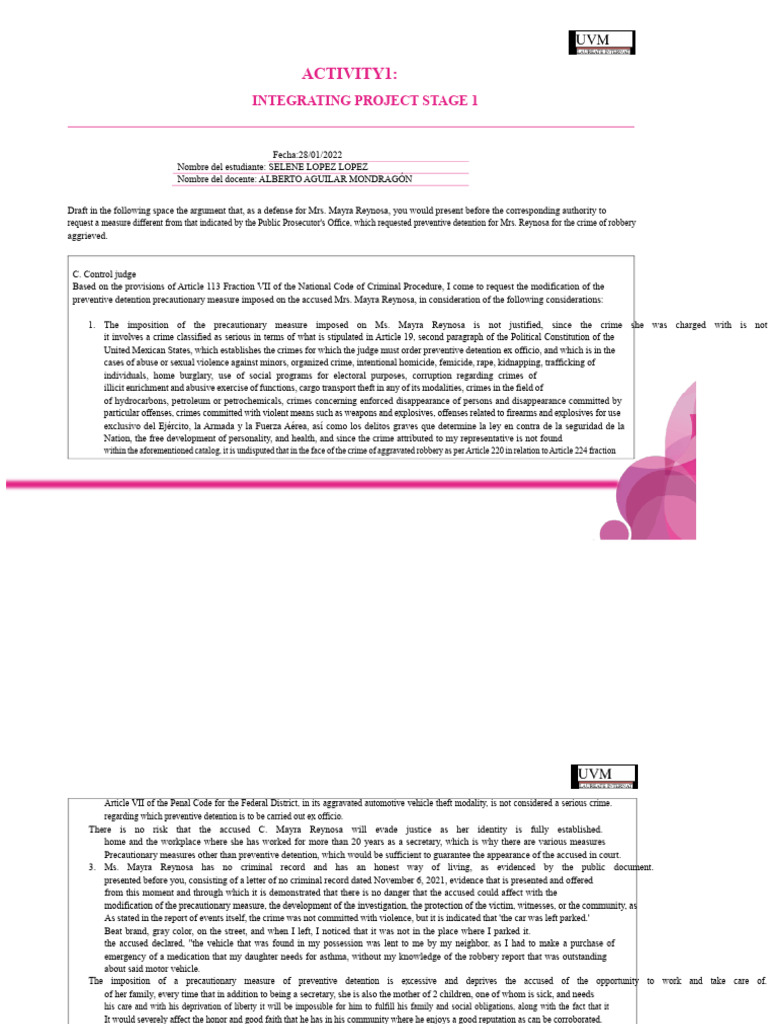 A#1sll Integrative Project Stage 1 Oral Trials | PDF | Crimes | Crime ...