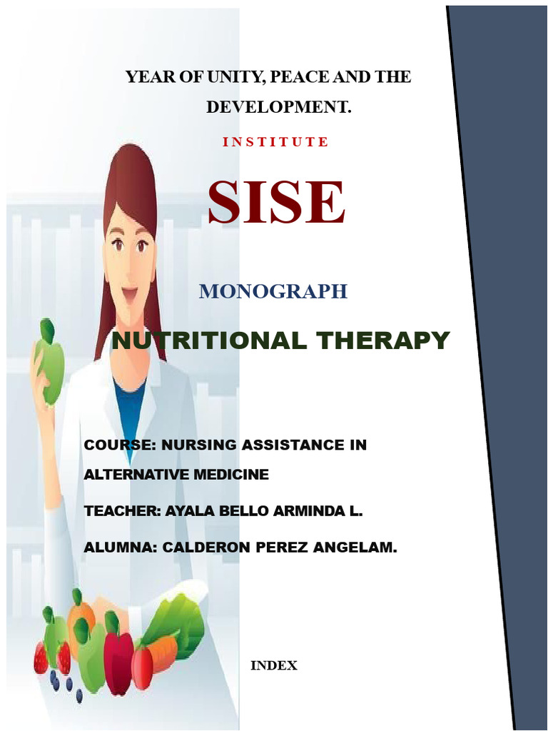 Nutritional Therapy in Healthcare | PDF | Inflammation | Nutrition
