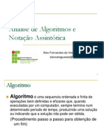 86275937 2002512593 Slide1 Introducao Analise de Algoritmos