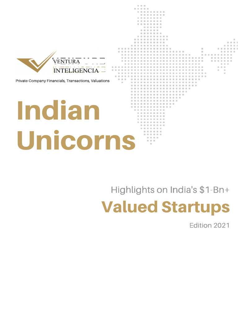 Informe Sobre Unicornios Indios | PDF | Capital de riesgo | Finanzas ...