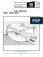 Foundation For Circular Steel Grain Bins: A B S H