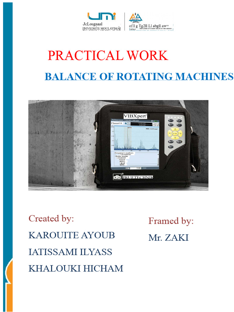 Balancing Techniques for Rotating Machines | PDF | Machines | Phase (Waves)