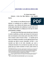 Deductivismo e inductivismo en el derecho