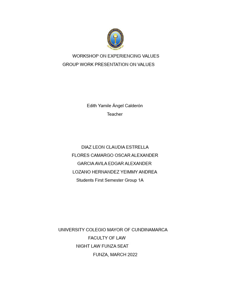 Understanding Human Values Workshop | PDF | Value (Ethics) | Virtue