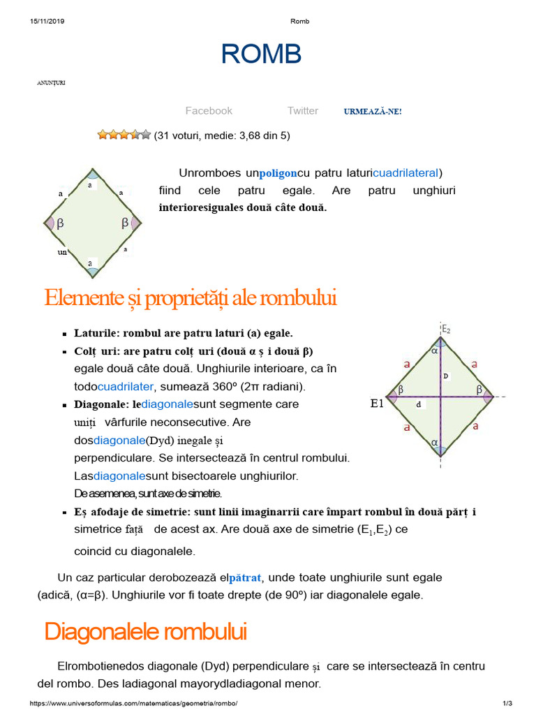 Rombo 2019 | PDF