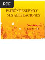 Reposo Relativo y Alimentación en Pacientes | PDF | Ritmo circadiano ...
