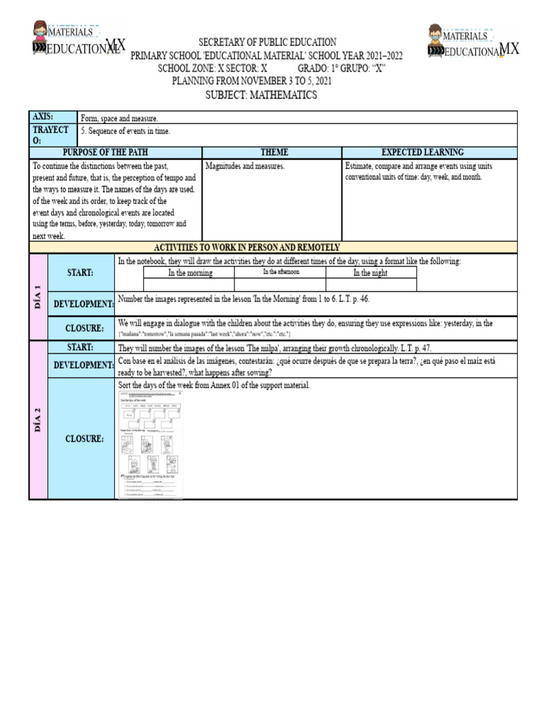 1st Grade Math Planning 2021-2022 | PDF | Length | Shape