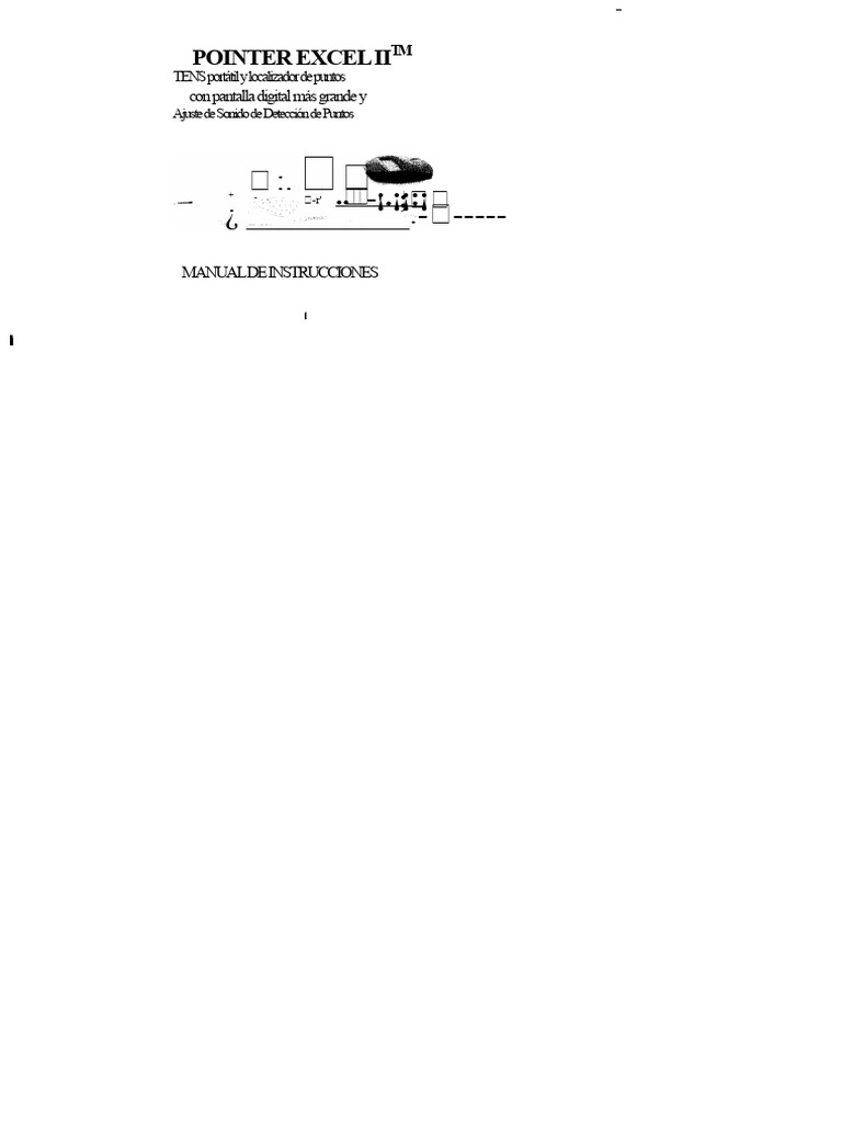 Manual del Localizador de Puntos Pointer Excel II | PDF | Informática