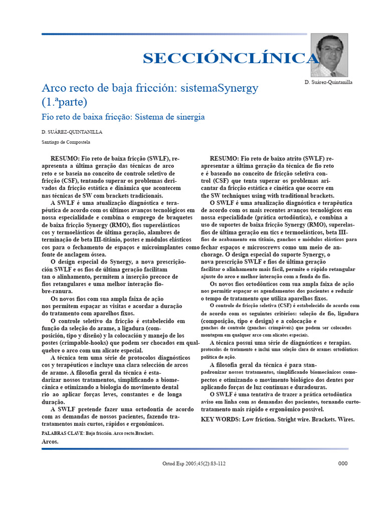 Art01 DR Suarez Synergy SWLF | PDF | Atrito | Dente humano