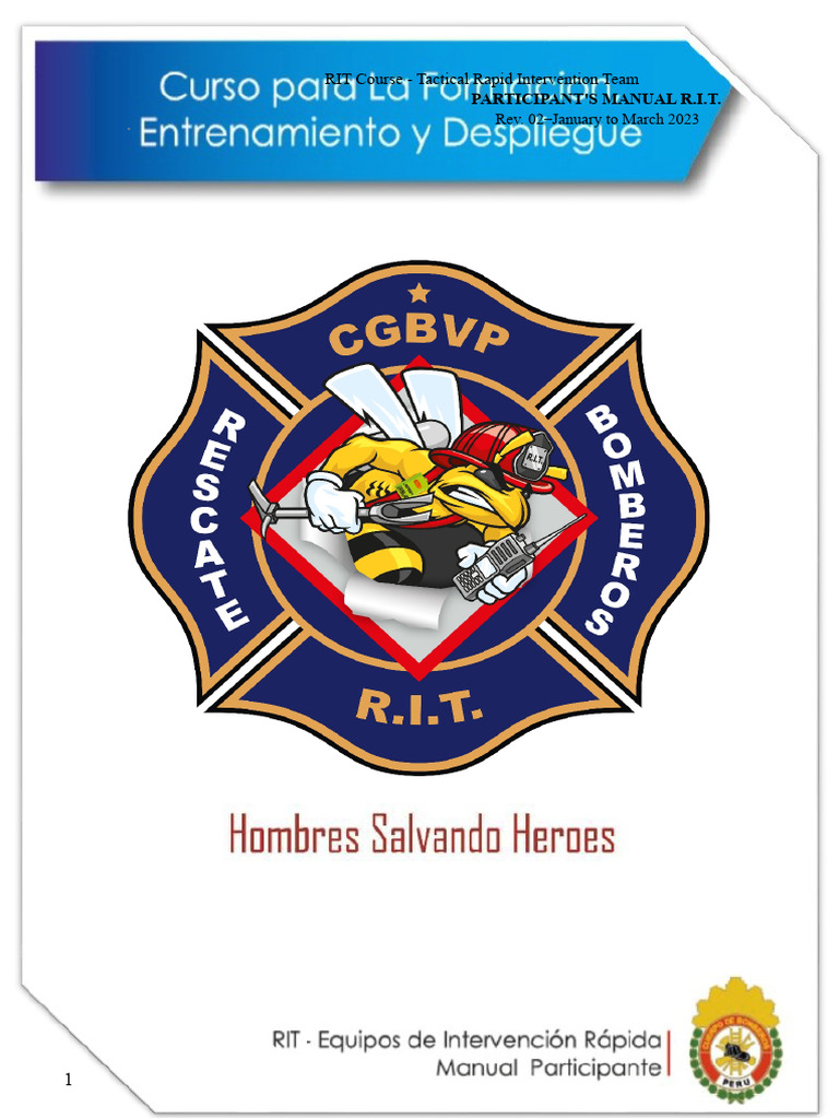 Participant Manual - Rit 2023 | PDF | Firefighter | Emergency