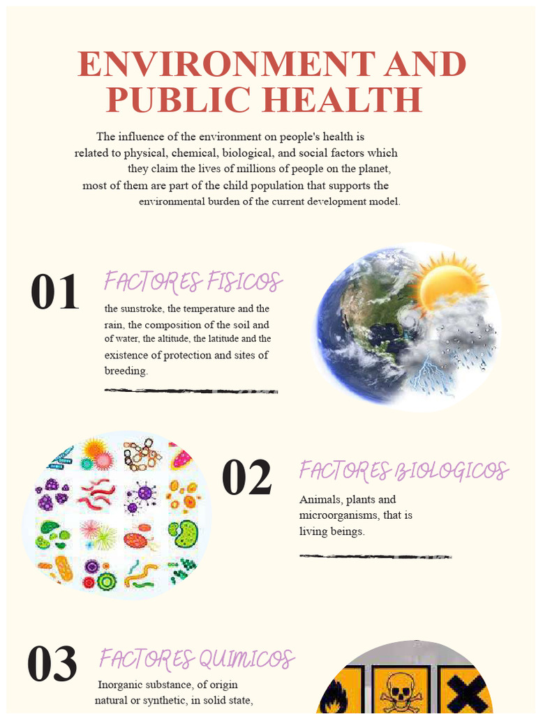 Infographic Environment and Public Health Compressed | PDF | Air ...