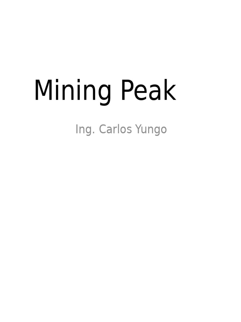 Mining Well Design and Safety Guidelines | PDF