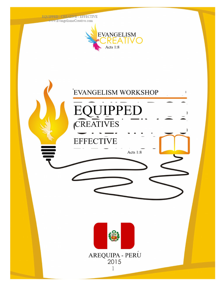 LESSON #7 - CREATIVE EXCUSES - TDE - ECE - CREATIVE EVANGELISM | PDF ...
