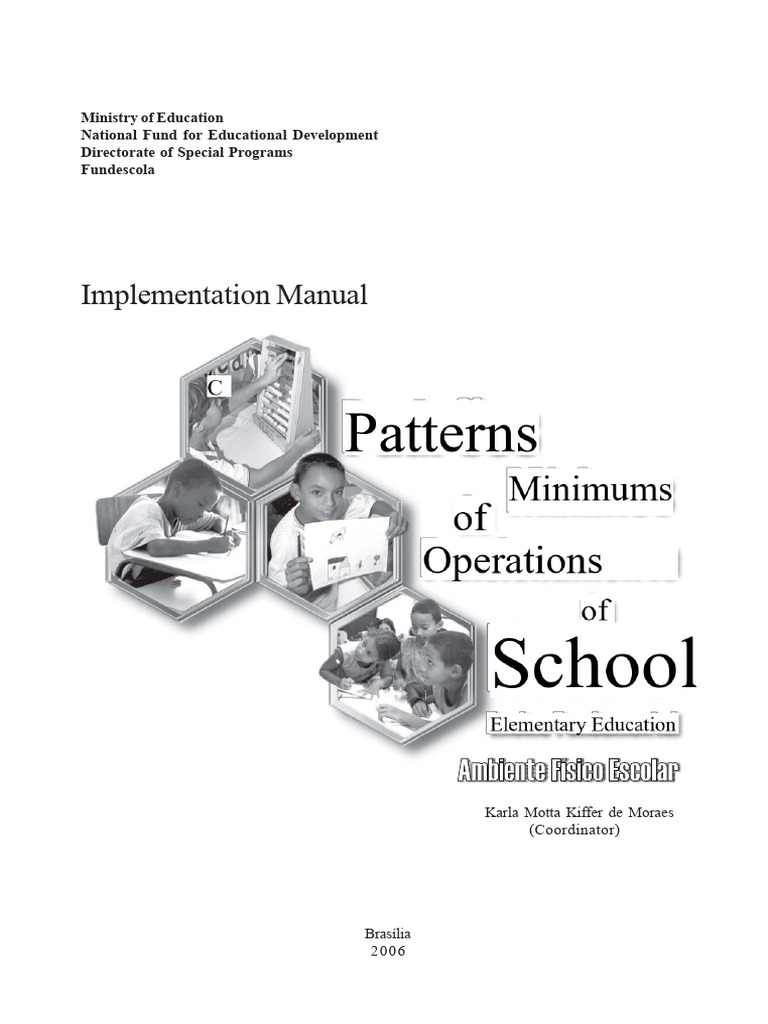 Fundescola Implementation Manual 2006 | PDF | Schools | Teachers