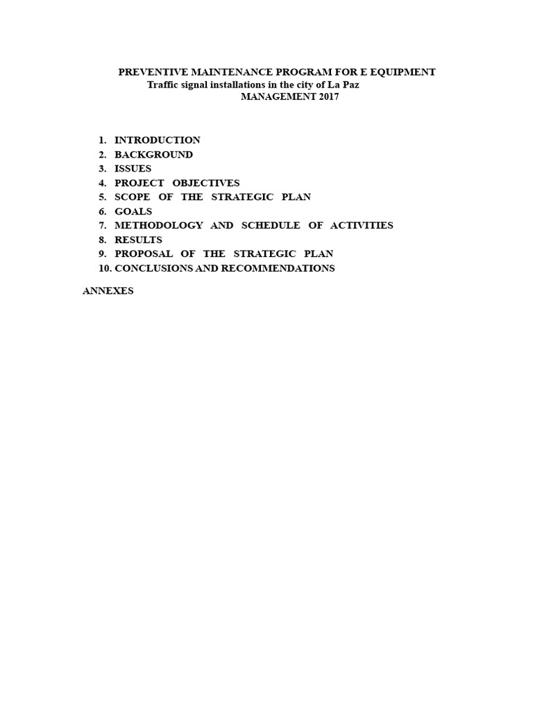 Preventive Maintenance for Traffic Signals | PDF | Traffic Light | Traffic