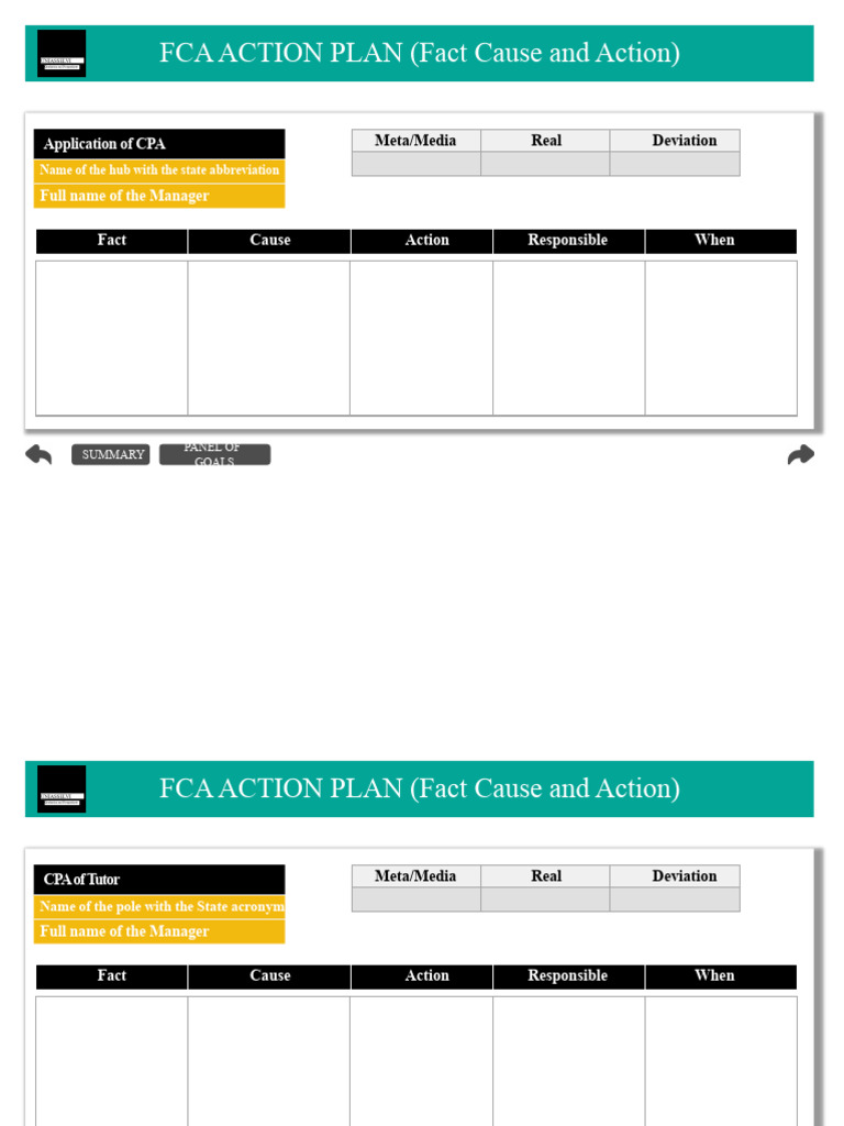 FCA Action Plan Overview and Summary | PDF