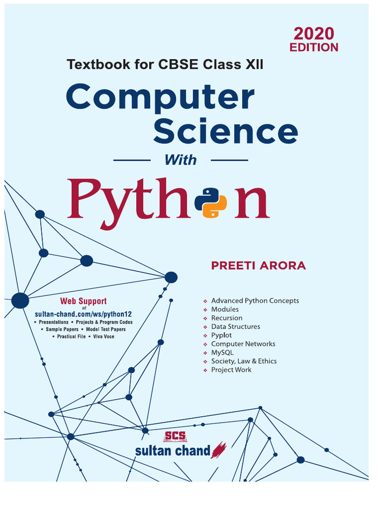 Manuel Informatique XII : Programmation Python | PDF | Variable ...