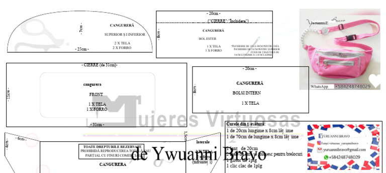 Model de Rucsac Pentru Cangur | PDF
